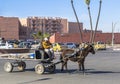 Street of Marrakech, Morocco Royalty Free Stock Photo